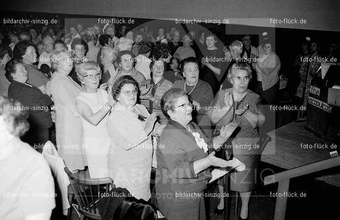 Stadtmaure - Möhnesitzung im Helenensaal 1970: STMHHL-003065