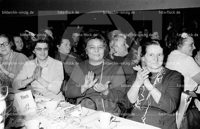 Stadtmaure - Möhnesitzung im Helenensaal 1970: STMHHL-003082